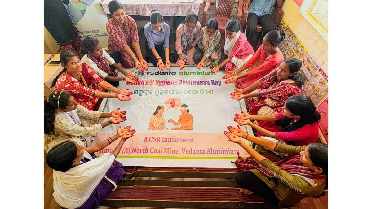 वेदांता एल्यूमीनियम ने झारसुगुडा-सुंदरगढ़ में मासिक धर्म स्वच्छता और किशोर स्वास्थ्य को बढ़ावा दिया